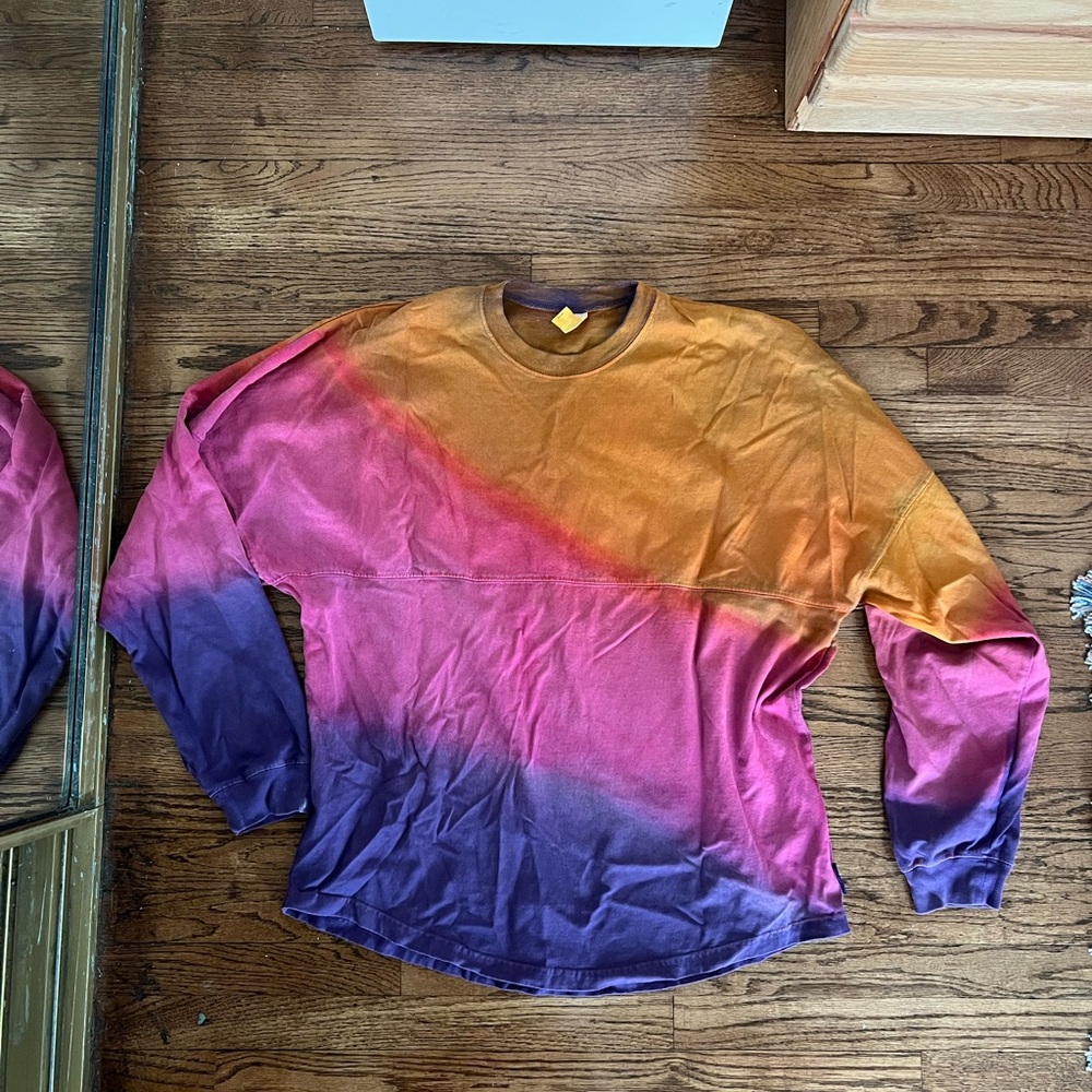 Colorful Tie-Dye Long Sleeve Shirt